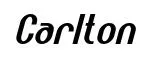 Carlton Bold Italic preview