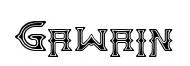 Gawain original font preview