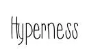 Hyperness original font preview