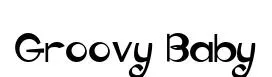 Groovy Baby original font preview