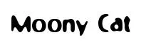 Moony Cat original font preview