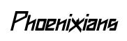 Phoenixians Italic preview