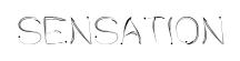 SENSATION original font preview