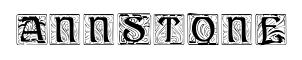 AnnStone original font preview