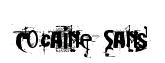Cocaine Sans original font preview