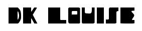 DK Louise original font preview