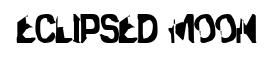 Eclipsed Moon original font preview