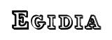 Egidia original font preview