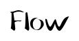 Flow original font preview