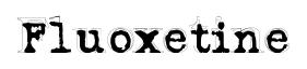 Fluoxetine original font preview