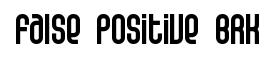 False Positive BRK original font preview