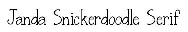 Janda Snickerdoodle Serif