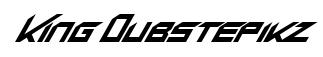 King Dubstepikz Italic preview