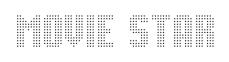 Movie Star original font preview