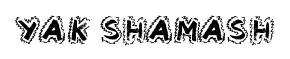 Yak Shamash original font preview