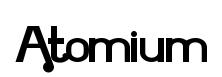 Atomium original font preview