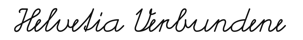 Helvetia Verbundene font preview