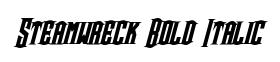 Steamwreck Bold Italic