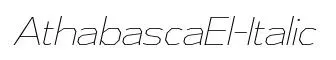 AthabascaEl-Italic