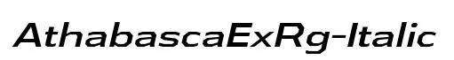 AthabascaExRg-Italic