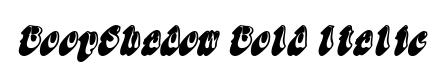 BoopShadow Bold Italic