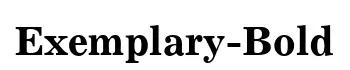 Exemplary-Bold