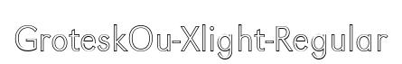 GroteskOu-Xlight-Regular