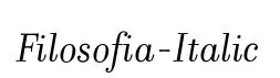 Filosofia-Italic