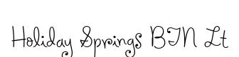 Holiday Springs BTN Lt