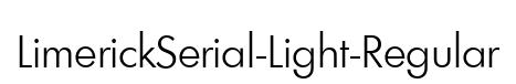 LimerickSerial-Light-Regular
