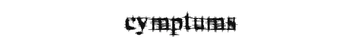cymptums original font preview