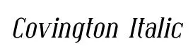 Covington Italic