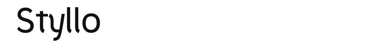 Styllo original font preview