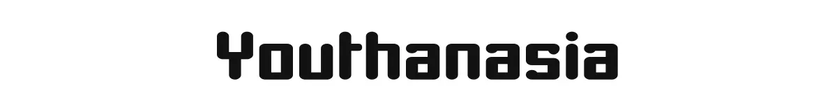 Youthanasia original font preview
