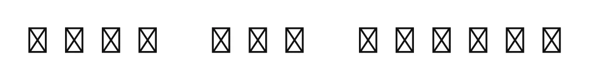 Cheq Std Medium original font preview