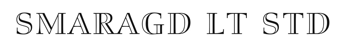 Smaragd LT Std original font preview