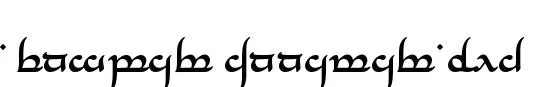 Tengwar Annatar Bold