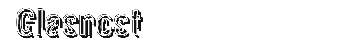 Glasnost font preview