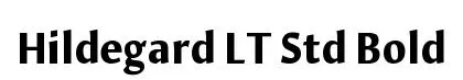 Hildegard LT Std Bold