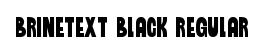 Brinetext Black Regular