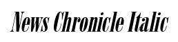 News Chronicle Italic