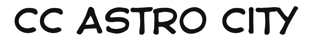 CC Astro City font preview