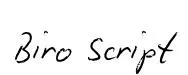 Biro Script