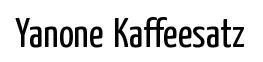 Yanone Kaffeesatz