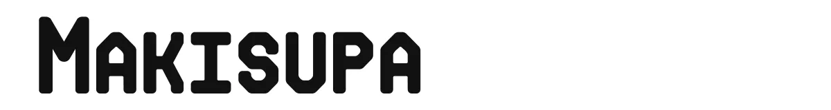 Makisupa font preview