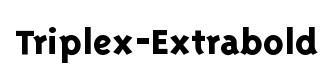 Triplex-Extrabold