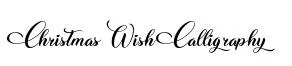 Christmas Wish Calligraphy