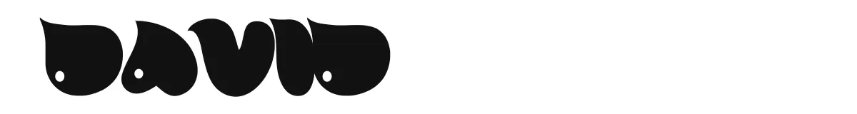 david original font preview