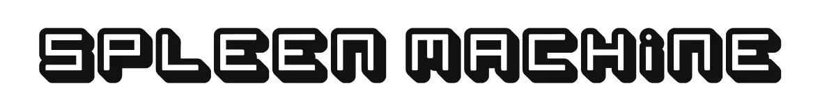 spleen machine font preview
