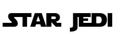 Star Jedi font preview